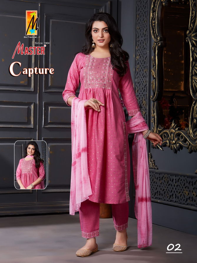 Master Capture Designer Salwar Suits Catalog
